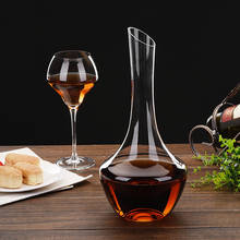 Simple and Practical 1500ml Big Belly Lead-Free Crystal Glass Wine Decanter Family Bar Practical Red Wine Exquisite Pourer Tool 2024 - buy cheap