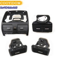 COOYIDOM Central Air Conditioning Outlet A / C Air Vent Kit Warning Switch For VW Jetta Golf 1KD 819 728 1KD 819 704 1K0 819 703 2024 - buy cheap