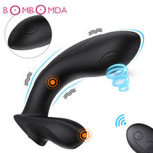 Anal Vibrating For Men Prostate Massager Anal Sex Toy Silicone Remote Control G-Spot Vibrator Sex Toy for Men Women Masturbators 2024 - buy cheap