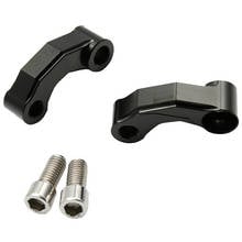 Motorcycle Mirror Riser Extension Bracket Adapter For Bmw R1200Gs Lc/Adv 13-18 R Ninet/R1200R Premium Cnc Aluminum Alloy Black 2024 - buy cheap