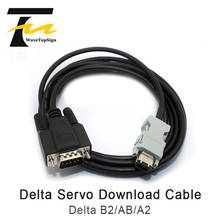 Cable de descarga del Servo Delta ASD-CNUS0A08, Cable de comunicación de programación B2/AB/A2 a 232 2024 - compra barato