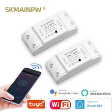 AC100V-240V Smart Wifi Breaker Switch Tuya Smart Life App Wireless Remote Control Works With Alexa Google Home FD33183466 2022 - buy cheap