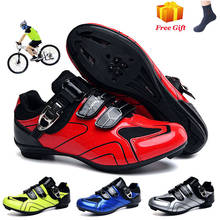 Sapatos de ciclismo masculinos mtb sapatos de bicicleta de estrada auto-travamento esportes bicicleta calçados femininos ultraleves tênis de corrida profissional 2020 2024 - compre barato