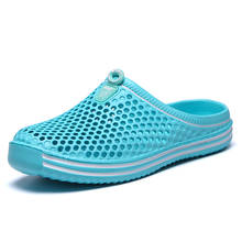 Sandalias de verano para hombre, a la moda de San Valentín ahuecadas Chanclas de playa, zapatillas de masaje suave de EVA, sandalias de agua fresca, 2020 2024 - compra barato