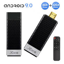 X96s-mini smart tv box, android 9.0, amlogic s905y2, 4gb ram, 32gb, emmc, bt, 4k, hd, 5g, wi-fi, pk x96 2024 - compre barato