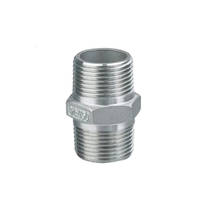Male to Male Hex Nipple Threaded Reducer Pipe Fitting Stainless Steel 304 DN6 DN8 DN10 DN15 DN20 DN25 DN32 DN50 2024 - buy cheap