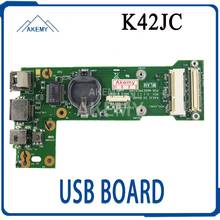 K42JR IO BOARD For Asus K42J X42J A42J A40J K42JC K42JR K42JZ K42JY K42JV X42D K42D K42F POWER USB BOARD 2024 - buy cheap