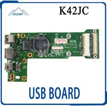 PLACA IO Para Asus K42J K42JR X42J A42J A40J K42JC K42JR K42JZ K42JY K42JV X42D K42D K42F POWER BOARD USB 2024 - compre barato