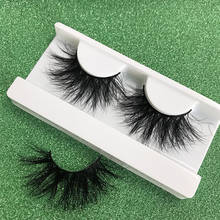 Mikiwi 25mm Long 3D mink lashes E04 extra length fluffy mink eyelashes Big dramatic volumn eyelashes strip thick false eyelash 2024 - buy cheap