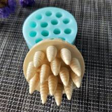 QT0163 PRZY Soap Mould Mini Horn of Unicorn Silicone Mold Handmade Soap Making Molds Candle Silicone Mold Resin Clay Moulds 2024 - buy cheap