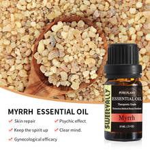 10ml Myrrh Essential Oils Natural Pure Essential Oil Relieve Stress Enhancing the brain vitality Plant Fragrance oil 2024 - buy cheap