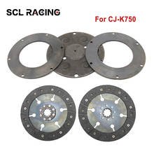 Scl racing 1 conjunto retro motocicleta disco de embreagem placa fricção bolacha cj k 750 para bmw r1 r51 r71 r72 kc750 ural m1 m72 2024 - compre barato