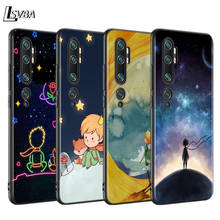 Black Case Shell Cute little prince for Xiaomi Mi NOTE 10 9 8 Lite 9T SE A1 A2 A3 CC9 SE Lite Mix 3 F1 Phone Cover 2024 - buy cheap