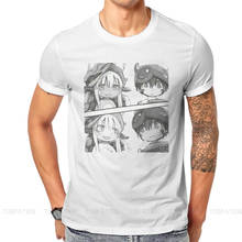 Made In Abyss Japanese Anime Riko Lyza Reg Nanachi Tshirt Top Graphic Men Summer Men's Streetwear Cotton Harajuku T Shirt 2024 - buy cheap