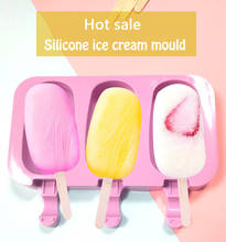 Juego de moldes de silicona para helado, mini paletas redondas de gelatina para el hogar, cocina, postres de comida, reutilizables, 1 Juego 2024 - compra barato