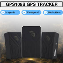 Лучший GPS-трекер для автомобиля, GPS 108B, GPS-трекер для автомобиля, 10000 мАч, сверхдлительное время работы в режиме ожидания, отслеживание в реальном времени с помощью мобильных приложений 2024 - купить недорого
