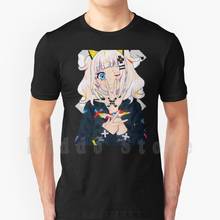 Anime Girl T Shirt Diy Big Size 100% Cotton Hololive Vtuber Anime Hololive Hololive Hololive Inugami Korone Kiryu Coco 2024 - buy cheap