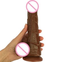 New 7.5 inches Strapless Dildo Sex Toys For Women Realistic Dildo,Flexible Fake Penis With Textured Shaft and Strong Suction Cup 2024 - buy cheap