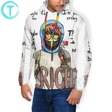 Ticci Toby Sudadera con capucha Ticci Toby sudaderas con capucha Popular negro Jersey Sudadera con capucha largo ropa de calle cálida sudaderas con capucha 2024 - compra barato