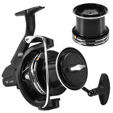 Rolamento grande carretel de pesca, 9 + 1bb, com bobina de metal extra, alta velocidade 4.1:1, roda de pesca do mar com cabo intercambiável esquerdo/direito 2024 - compre barato