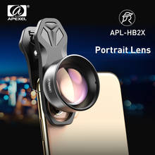 Объектив APEXEL HD 2x для портретной съемки, профессиональный мобильный телефон объектив для камеры, телеобъектив для iPhone, Samsung, Android, смартфон HB-2X 2024 - купить недорого