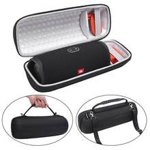 Funda de transporte para JBL Charge 4, altavoz inalámbrico portátil, resistente, Bluetooth, compatible con Cable USB y cargador, caja de almacenamiento, color negro, gris y blanco 2024 - compra barato