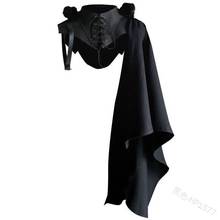 Gothic Medieval Cape Cosplay Carnival Halloween Costume for Women Retro Vestidos Court Long Robe Noble Princess Palace Party 2024 - buy cheap