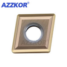 Internal Inserts CNMG120404/CNMG120408-MS NT735 Turning Tools AZZKOR NC Center Lathe For Machining Material Carbide Blades 10pcs 2024 - buy cheap