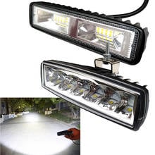 Luzes led antinévoa para motocicleta, conjunto de luz led 12v, 24v, 30w e 48w, para marcador de carro e moto, 1 peça 2024 - compre barato