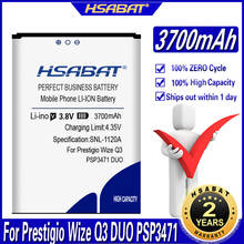 HSABAT-batería PSP3471 DUO, batería de 3700mAh para Prestigio Wize Q3 DUO PSP3471 2024 - compra barato