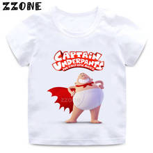 Camiseta de dibujos animados para niños y niñas, ropa informal divertida, Tops de manga corta para bebé, HKP5252 2024 - compra barato