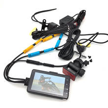 Universal 3" LCD Motorcycle Car Biker Dual Action Camera Video Recorder Waterproof 140 degrees Wide angle 2024 - buy cheap
