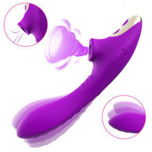 Sucking Vibrator Clitoris Stimulator Clit Nipple Sucker Tongue Vibrators For Women Pussy Licking Toy G Spot Wand Dildo 2024 - buy cheap