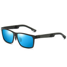 Brand Design Designer Sunglasses Men Polarized Aluminum Magnesium Alloy Square HD Polarized Sunglasses Driving Sun Glasses UV 2024 - buy cheap