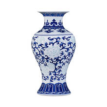 Костяная китайская ваза для цветов, домашний декор, китайские традиционные вазы для цветов, керамическая ваза для украшения интерьера, украшение для гостиной, 2024 - купить недорого