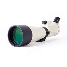 Luneta compacta 22-60x80 com zoom hd branco, observação de pássaros, telescópio ao ar livre, acampamento, observação de pássaros, telescópio monocular 2024 - compre barato