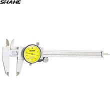 SHAHE  6'' dial caliper 0.01 mm Shock-Proof Stainless Steel Vernier Dial Caliper Gauge Micrometer 2024 - buy cheap