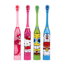 Children Electric toothbrush Ultrasonic Hygiene Mouth Clean replaceable battery Tooth Brush For Kids Oral Health Teeth Brush 2024 - buy cheap