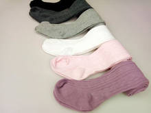 Pantimedias de algodón para niñas pequeñas, medias cálidas de Color sólido, de 0 a 6 años 2024 - compra barato