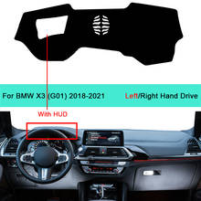 Car Auto Inner Dashboard Cover Dash Mat Carpet Cushion For BMW X3 (G01) 2018 - 2020 2021 Sun Shade DashMat LHD Protector Anti-UV 2024 - buy cheap