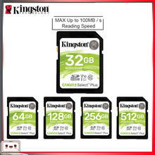 Kingston SD Card 32 GB 64 GB 128 GB Memory Card cartao de memória SDHC/SDXC Micro SD Card 256GB for HD 1080p and 4K Video Camera 2024 - buy cheap
