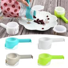 New Seal Pour Food Storage Bag Clip Snack Sealing Clip Keeping Fresh Sealer Clamp Plastic Helper Food Saver Travel Kitchen Tools 2024 - buy cheap