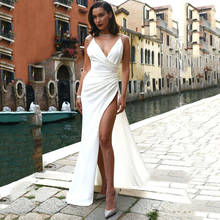 Eightree-vestido de novia de sirena sin mangas, ropa de boda Sexy, Simple, con manchas 2024 - compra barato