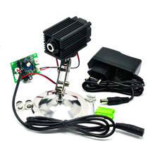 Módulo de diodo láser infrarrojo, accesorio enfocable de 808nm, 500mW, con soporte y adaptador de 12V y 1A, modulación TTL 2024 - compra barato