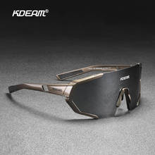 KDEAM-gafas de sol polarizadas para hombre, lentes de sol polarizadas de gran tamaño, estilo deportivo, a la moda, con montura TR90, de alta calidad 2024 - compra barato
