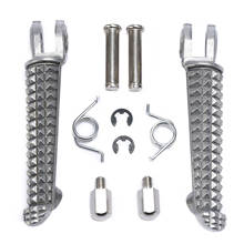 Motorcycle Front Footrests Foot Pegs For Yamaha YZF R1 1998-2021 YZF R6S 2003-2009 R6 1999-2020 2024 - buy cheap