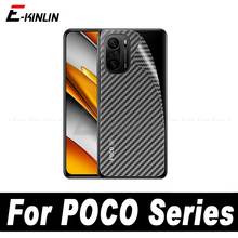 Soft Carbon Fiber Back Cover Film For XiaoMi Mi POCO C31 F3 C3 X3 NFC GT M3 M2 F2 Pro F1 X2 Rear Screen Protector No Glass 2024 - buy cheap