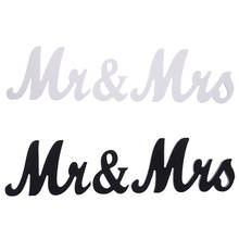 Large MDF Mrs Mr Decorative Letter Wooden Letters Block Indoor Wedding Decoration Crafts 2024 - buy cheap