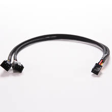 New 3Pin Female Y-Splitter to 2pin 3 Pin Male Mainboard Power Cable Adapter PC Computer Case Fan Connect Wire Splitter Convert 2024 - buy cheap