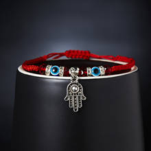 Fashion Braided Rope Beaded Blue Evil Eye Charm Bracelet Women Lucky Red String Hamsa Hand Bracelets Handmade Friendship Jewelry 2024 - buy cheap